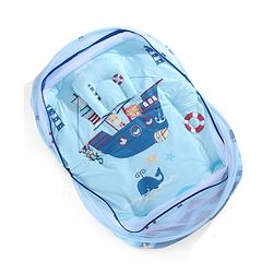 Babyhug Super Saver Bedding Combo Set of 3 Sailor Friends Print - Blue| 100% Cotton| Pillows & Bolsters Included| Lightweight & Travel Friendly| Breathable Fabric| Gifting  Option for 0to6 Months