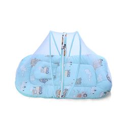 Babyhug Super Saver Bedding Combo Set of 3 Sailor Friends Print - Blue| 100% Cotton| Pillows & Bolsters Included| Lightweight & Travel Friendly| Breathable Fabric| Gifting  Option for 0to6 Months