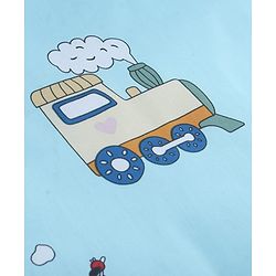 Babyhug Super Saver Bedding Combo Set of 3 Sailor Friends Print - Blue| 100% Cotton| Pillows & Bolsters Included| Lightweight & Travel Friendly| Breathable Fabric| Gifting  Option for 0to6 Months