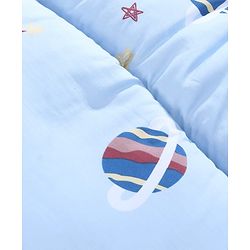 Babyhug Super Saver Bedding Combo Set of 3 Sailor Friends Print - Blue| 100% Cotton| Pillows & Bolsters Included| Lightweight & Travel Friendly| Breathable Fabric| Gifting  Option for 0to6 Months