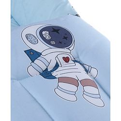 Babyhug Super Saver Bedding Combo Set of 3 Sailor Friends Print - Blue| 100% Cotton| Pillows & Bolsters Included| Lightweight & Travel Friendly| Breathable Fabric| Gifting  Option for 0to6 Months