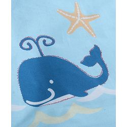 Babyhug 100% Cotton Digital Print Mattress Set with Mosquito Net Sailor Friends -Blue|U Shaped Pillow|Zipper Opening|Foldable & Travel Friendly|Newborn Gifting Option|Use on Floor Cribs Cots or Cradle