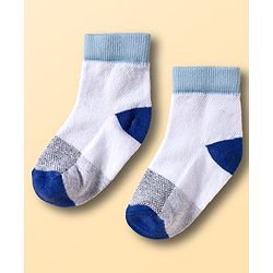 Cutewalk by Babyhug Knit Ankle Length Socks With Stripes Pack Of 5 - Multicolour