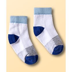 Cutewalk by Babyhug Knit Ankle Length Socks With Stripes Pack Of 5 - Multicolour