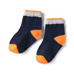 Cute Walk by Babyhug Knit Ankle Length Anti Bacterial Socks with Stripes & Ball Design Pack of 3 - Multicolor