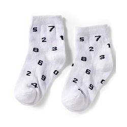 Cutewalk by Babyhug Knit Ankle Length Anti Bacterial Socks With Numbers Design Pack Of 5 - Multicolour