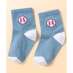 Cute Walk by Babyhug Knit Ankle Length Antibacterial Socks with Ball Design Pack of 5 - Multicolor