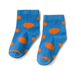 Cute Walk by Babyhug Knit Ankle Length Antibacterial Socks with Polka Dot Design Pack of 5 - Multicolor
