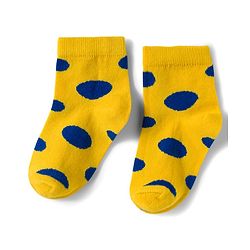 Cute Walk by Babyhug Knit Ankle Length Antibacterial Socks with Polka Dot Design Pack of 5 - Multicolor