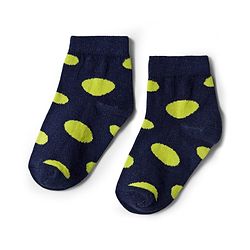 Cute Walk by Babyhug Knit Ankle Length Antibacterial Socks with Polka Dot Design Pack of 5 - Multicolor