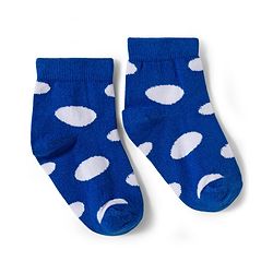 Cute Walk by Babyhug Knit Ankle Length Antibacterial Socks with Polka Dot Design Pack of 5 - Multicolor