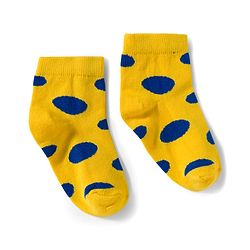Cute Walk by Babyhug Knit Ankle Length Antibacterial Socks with Polka Dot Design Pack of 5 - Multicolor