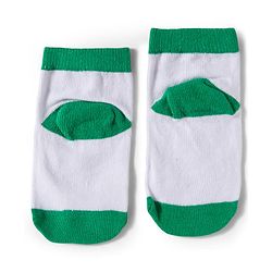 Cute Walk by Babyhug Knit Ankle Length Anti-Bacterial Striped & Dino Designed Socks Pack of 5 - Multicolor