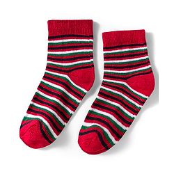Cutewalk by Babyhug Ankle Length Anti Bacterial Socks With Stripes Pack Of 5 - Multicolour