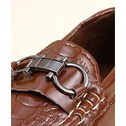 Cute Walk by Babyhug Slip On Loafer with Applique - Tan