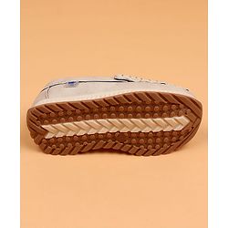 Cute Walk by Babyhug Slip On Solid Loafers - Beige
