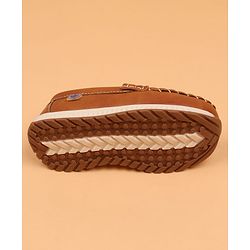 Cute Walk by Babyhug Slip On Solid Loafers - Beige