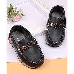 Cute Walk by Babyhug Slip On Solid Loafers - Beige