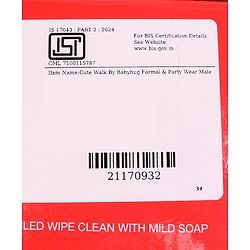 Cute Walk by Babyhug Slip On Solid Loafers - Beige