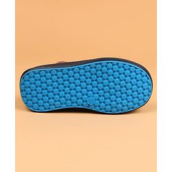 Cute Walk by Babyhug Slip On Oxford Shoes With Applique - Black