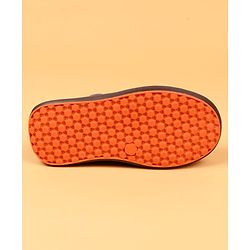Cute Walk by Babyhug Slip On Solid Oxford Shoes - Brown