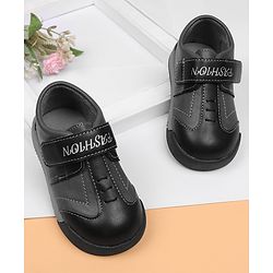 Cute Walk by Babyhug Velcro Closure Solid Oxfords - Beige