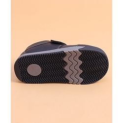 Cute Walk by Babyhug Formal Shoes With Velcro Closure - Brown