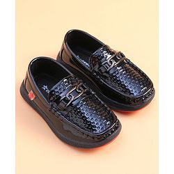 Cute Walk by Babyhug Slip on Party Wear Loafer - Brown