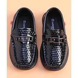 Cute Walk by Babyhug Slip on Party Wear Loafer - Brown