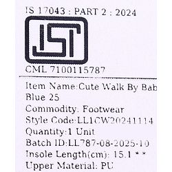 Cute Walk by Babyhug Slip on Party Wear Loafer - Brown