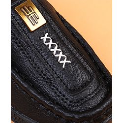 Cute Walk by Babyhug Slip On Solid Loafers - Brown