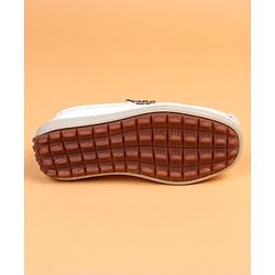Cute Walk by Babyhug Slip On Solid Loafers - Brown