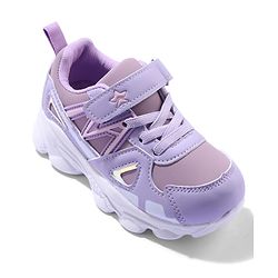 Cute Walk by Babyhug Sneaker Shoes With Velcro Closure - Purple