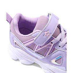 Cute Walk by Babyhug Sneaker Shoes With Velcro Closure - Purple