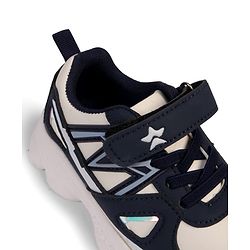 Cute Walk by Babyhug Sneaker Shoes With Velcro Closure - Navy Blue