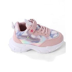 Cute Walk by Babyhug Sneaker Shoes With Velcro Closure - Pink