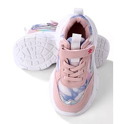 Cute Walk by Babyhug Sneaker Shoes With Velcro Closure - Pink