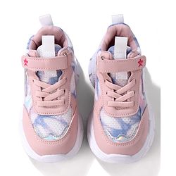 Cute Walk by Babyhug Sneaker Shoes With Velcro Closure - Pink