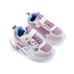 Cute Walk by Babyhug Velcro Closure Sneakers with Lace Detailing - Purple