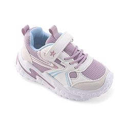 Cute Walk by Babyhug Velcro Closure Sneakers with Lace Detailing - Purple