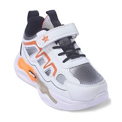 Cute Walk by Babyhug Sneaker Shoes With Velcro Closure - White