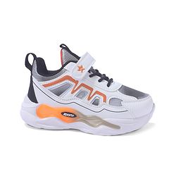 Cute Walk by Babyhug Sneaker Shoes With Velcro Closure - White