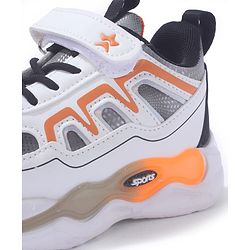Cute Walk by Babyhug Sneaker Shoes With Velcro Closure - White