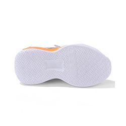 Cute Walk by Babyhug Sneaker Shoes With Velcro Closure & Text Design - Orange