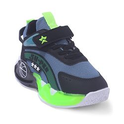 Cute Walk by Babyhug Sneaker Shoes With Velcro Closure & Text Design - Orange