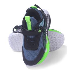 Cute Walk by Babyhug Sneaker Shoes With Velcro Closure & Text Design - Orange