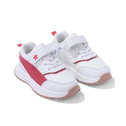 Cute Walk by Babyhug Solid Sneaker Shoes By Velcro Closure - White