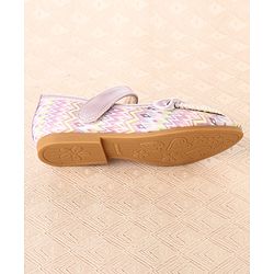Cute Walk by Babyhug Ballerina With Bow & Pearl Applique - Pink