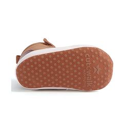 Cute Walk by Babyhug Velcro Closure Booties - Khaki