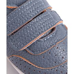 Cute Walk by Babyhug Velcro Closure Booties - Blue